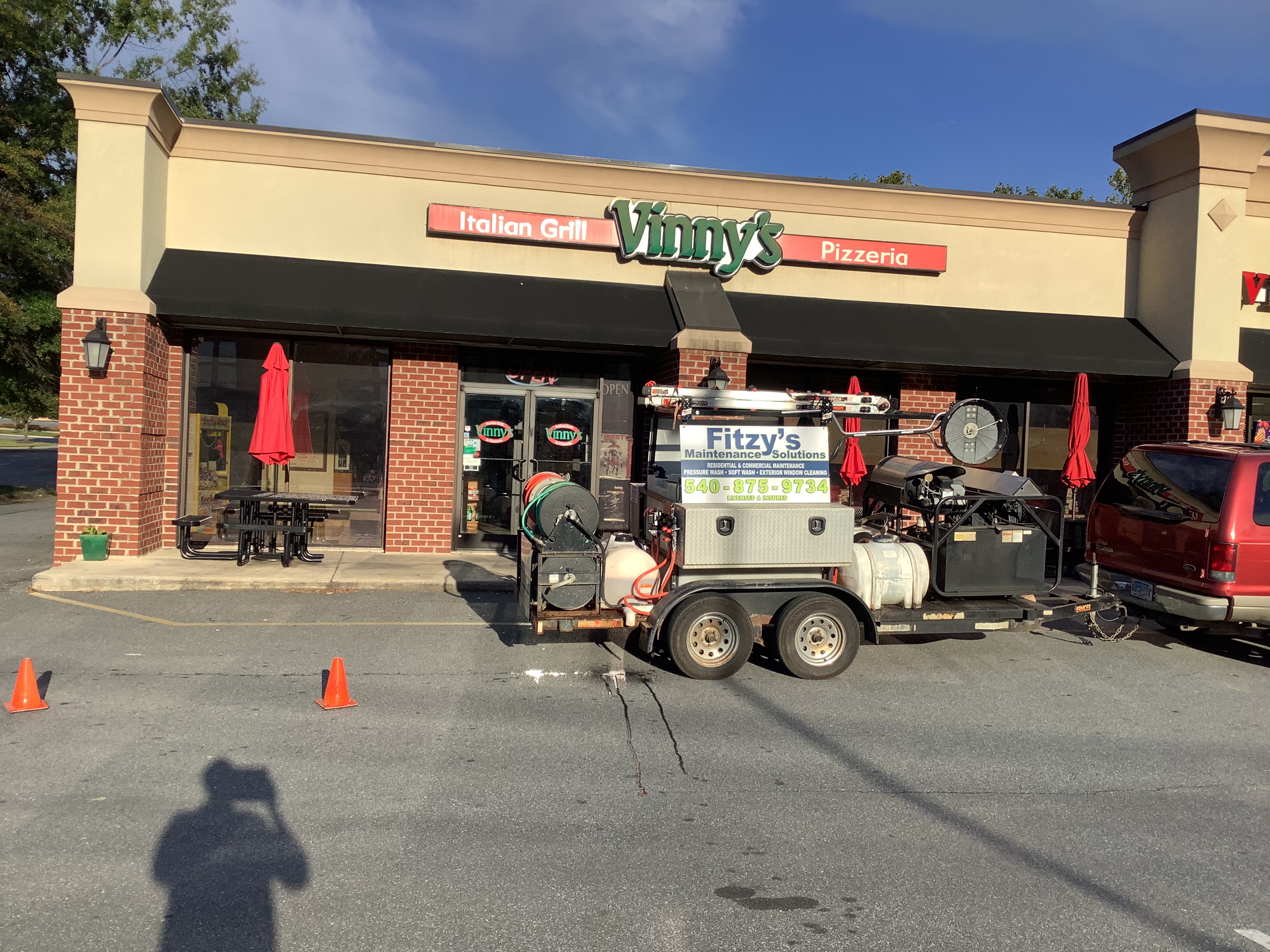 Commercial Cleaning of a local Restaurant in Lynchburg, VA