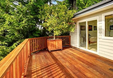 Deck clean